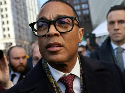 Former CNN anchor Don Lemon walks out of the United States District Court after his arraignment in Saint Paul, Minnesota, U.S. February 13, 2026. REUTERS/Go Nakamura   TPX IMAGES OF THE DAY
