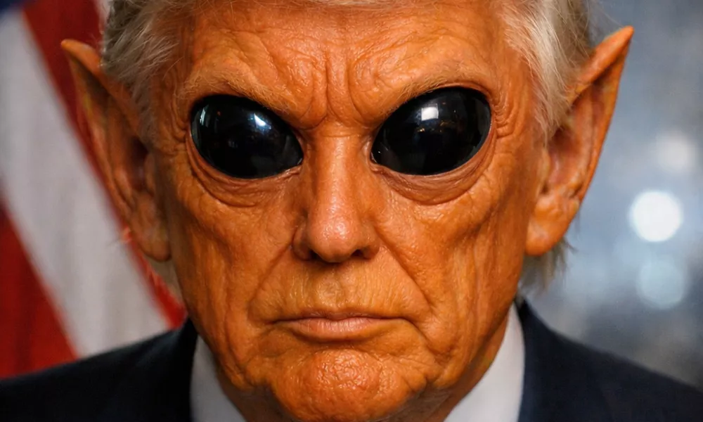 Donald trump alien