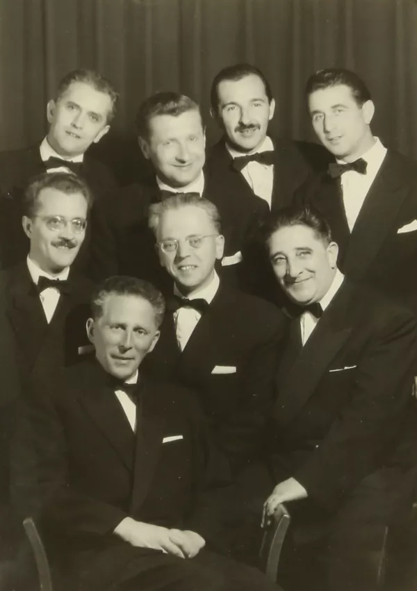 Slovenski oktet, 1956 / Foto: Arhiv Slovenskega Okteta