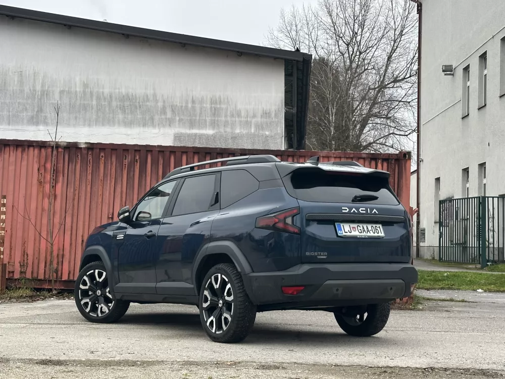 Dacia bigster / Foto: Matjaž Terzič