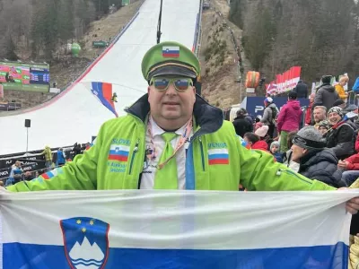 Aleksander Javornik, slovenski &scaron;portni navijač / Foto: Osebni Arhiv