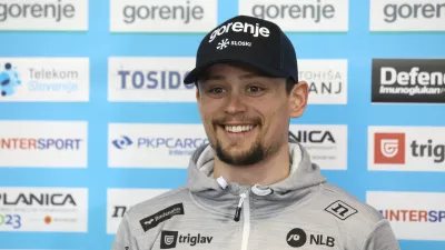  Miha &Scaron;imenc- 15.02.2023 &ndash; Smučarska zveza Slovenije (SZS) - mo&scaron;ka in ženska reprezentance v smučarskih skokih in smučarskih tekih za nastop na svetovnem prvenstvu v nordijskem smučanju Planica 2023 //FOTO: Luka Cjuha