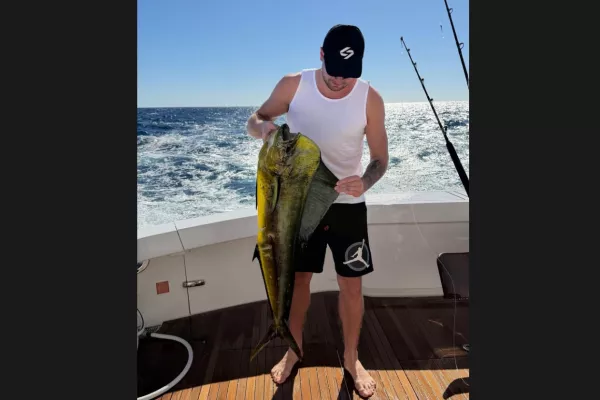 Luka Dončić na oddihu v Mehiki. Vir: IG