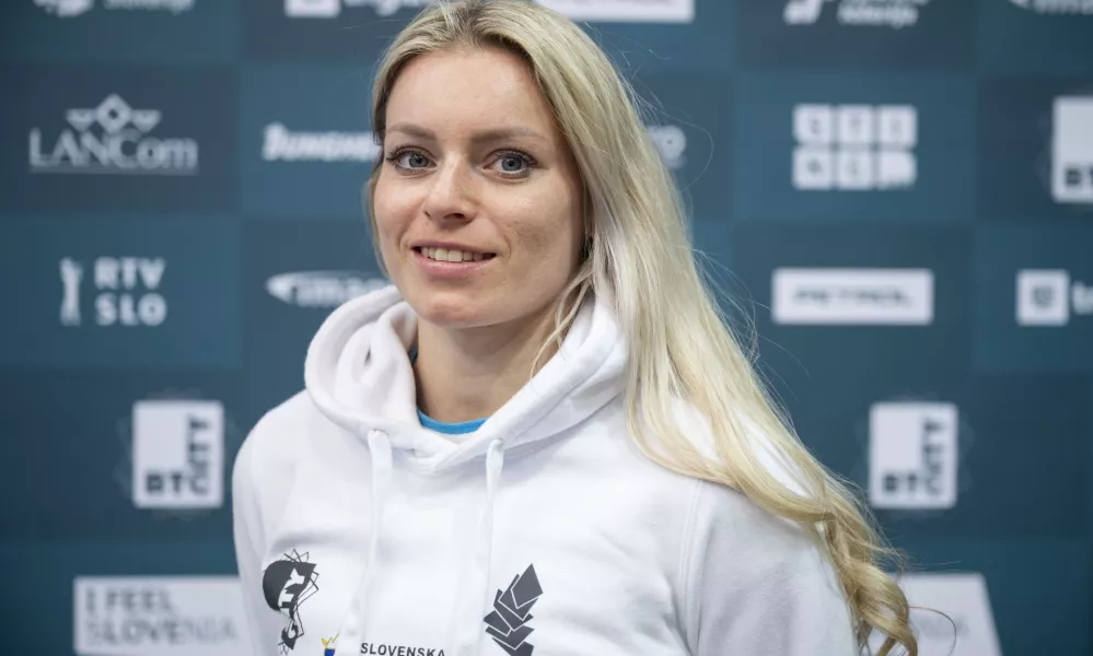 Koper.Svetovni izziv v sportni gimnastiki.Telovadka Teja Belak.