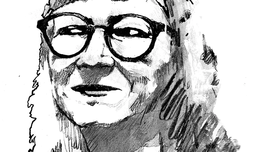 Agata Tomažic kolumnistka Mislim moje mestoPRAVA ILUSTRACIJA ZA KOLUMNO