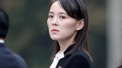 FILE PHOTO: Kim Yo Jong, sister of North Korea's leader Kim Jong Un attends wreath laying ceremony at Ho Chi Minh Mausoleum in Hanoi, Vietnam March 2, 2019. REUTERS/Jorge Silva/Pool/File Photo