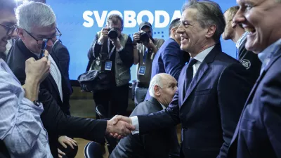 Robert Golob- 14.02.2026 - Predstavitev kandidatov stranke Gibanje Svoboda za prihajajoče volitve//FOTO: Jaka Gasar