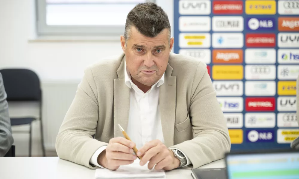 Janez Bijol, predsednik panoge za alpsko smučanje24.04.2025 Neformalno medijsko druženje na sedežu Smučarske zveze Slovenije FOTO: Nik Erik Neubauer