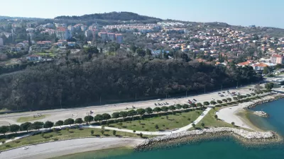 Koper, Zusterna.Koprski mestni svetniki so na cetrtkovi seji med drugim potrdili nakup dveh zemljisc na klifu nad obmorskim parkom v Zusterni.Foto: Mestna obcina Koper