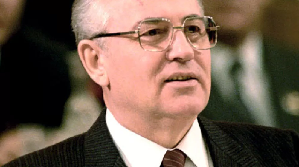  Mihail Gorbačov je s tem, ko je leta 1985 postal generalni sekretar Komunistične partije Sovjetske zveze, postal leta 1988 tudi voditelj Sovjetske zveze. / Foto: Wikipedija