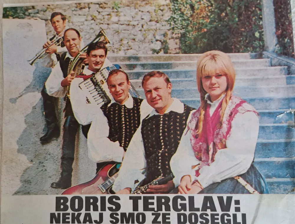 Ansambel Borisa Terglava / Foto: Ovitek