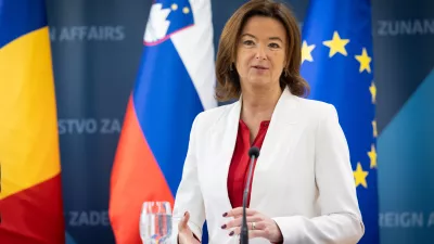 Ljubljana, MZEZ.Zunanja ministrica Tanja Fajon je na obisku gostila zunanjo ministrico Romunije Oano-Silvio Toiu.