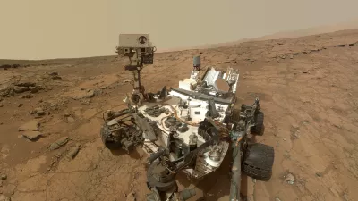 NASA/JPL-CALTECH/MSSS IMAGE This self-portrait of NASA's Mars rover Curiosity combines dozens of images taken by the rover's Mars Hand Lens Imager on Feb. 3. / Foto: Nasa