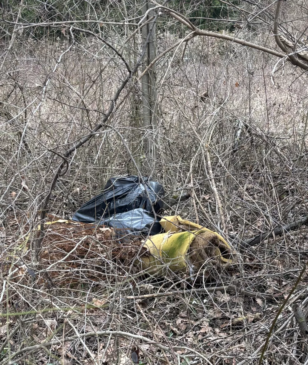 Plastični stol, vzmetnica, umivalnik &hellip; Okoli Save več divjih odlagali&scaron;č