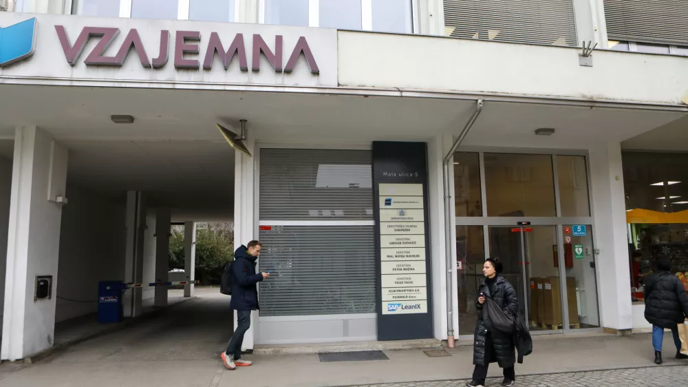 20.01.2026 - Sedež SDH - Slovenski državni holding - Mala ulica 5 - VzajemnaFoto: Luka Cjuha