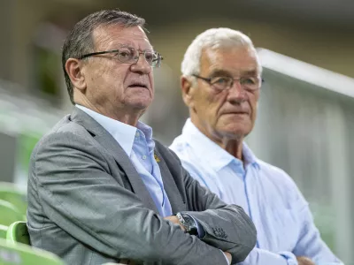 Predsednik Evropske odbojkarske zveze (CEV) Aleksandar Boričić - 03.09.2019 &ndash; odbojka &ndash; Slovenija: Srbija, prijateljska tekma, mo&scaron;ki: //FOTO: Matjaž Ru&scaron;t