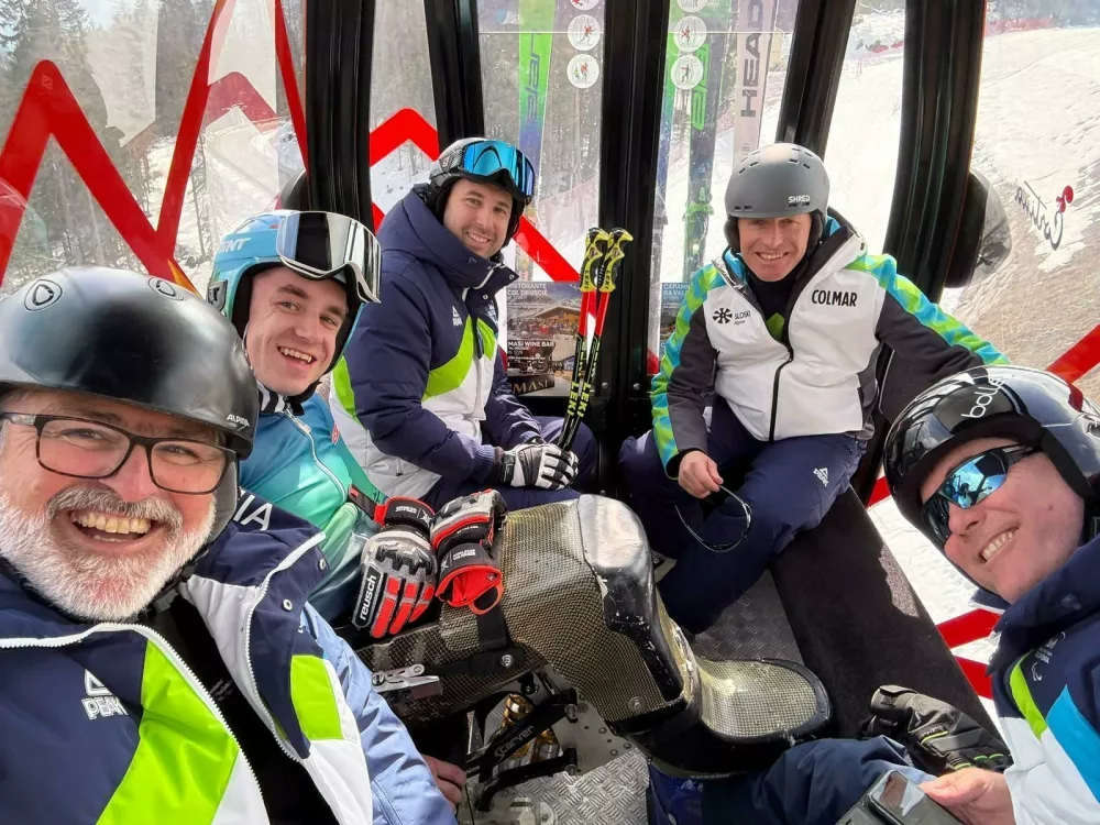 Slivnik se paralimpijskih iger veselim tudi zato, ker bodo to končno ene izmed treh iger, ki bodo bližje doma, zato računa tudi na navijače. Foto: ZSIS