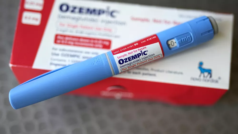 FILE - The injectable drug Ozempic in Houston on July 1, 2023. (AP Photo/David J. Phillip, File)