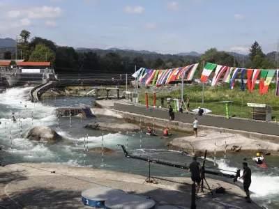 27.8.2025 - Kajak kanu na divjih vodah Tacen svetovni pokalFoto: Luka Cjuha