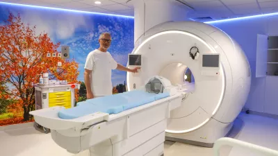 5.3.2026 - UKC Ljubljana - ogled univerzitetni klunični center ljubljana - najsodobnej&scaron;a diagnostična MR naprava - Magnetna resonancaFoto: Luka Cjuha