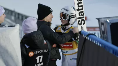 Nika Prevc po predčasno osvojenem globusu: To je bila motivacija in ne breme