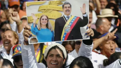 Madurovi podporniki protestirajo za njegovo izpustitev. Foto: Profimedia