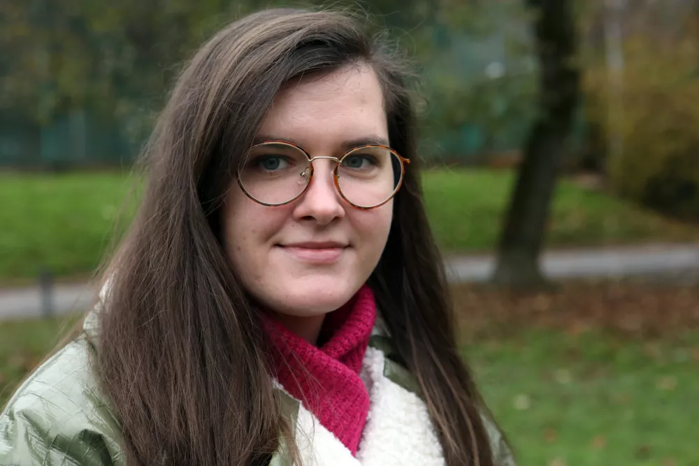 - 19.11.2020 - Ana Pavlič, programska direktorica, raziskovalka in kolumnistka IPES - Intitut za proučevanje enakosti spolov //FOTO: Toma Skale