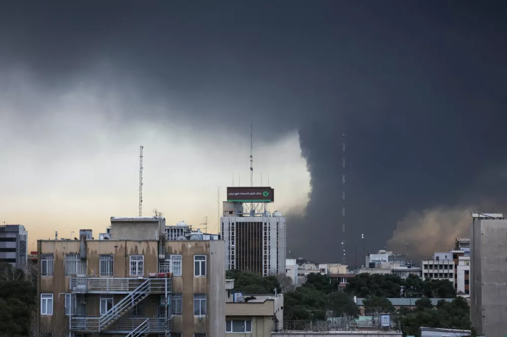 Smoke rises following an explosion, amid the U.S.-Israeli conflict with Iran, in Tehran, Iran, March 8, 2026. Majid Asgaripour/WANA (West Asia News Agency) via REUTERS ATTENTION EDITORS - THIS PICTURE WAS PROVIDED BY A THIRD PARTY