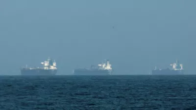 Tankers are seen off the coast of the Fujairah, as Iran vows to close the Strait of Hormuz, amid the U.S.-Israel conflict with Iran, in Fujairah, United Arab Emirates, March 3, 2026. REUTERS/Amr Alfiky