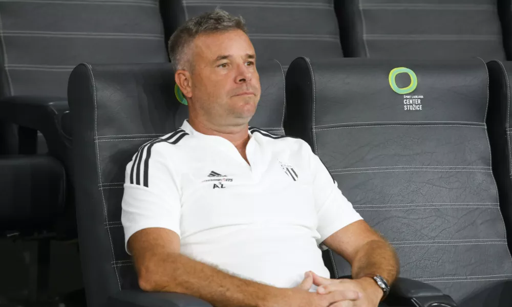 Trener: Anton Žlogar1.9.2024 - nogomet Olimpija: MuraFoto: Luka Cjuha