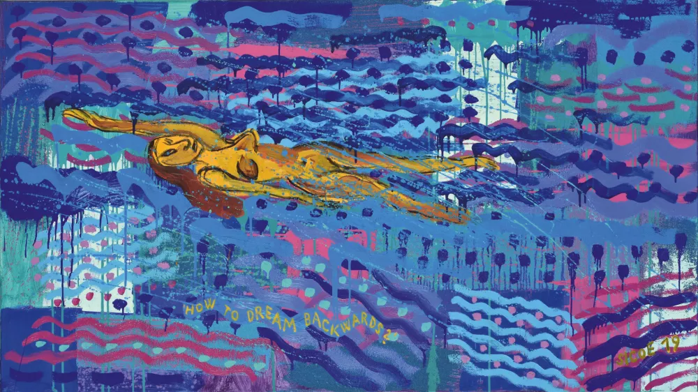 Velike slike, divje barve, igrivost in kritika