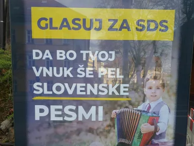 Volilni plakat SDS