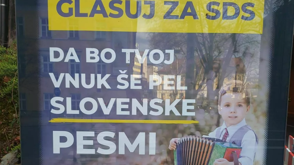 Volilni plakat SDS