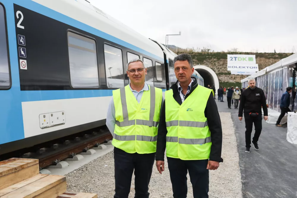 11.07.2026. Tomaž &Scaron;en in Ljubo Prhne. Strojevodji Drugi tir. Foto Bojan Velikonja