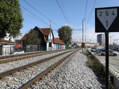 8.10.2025 - Tivolski lok - trasa za povezovalni tir - železnicaFoto: Luka Cjuha