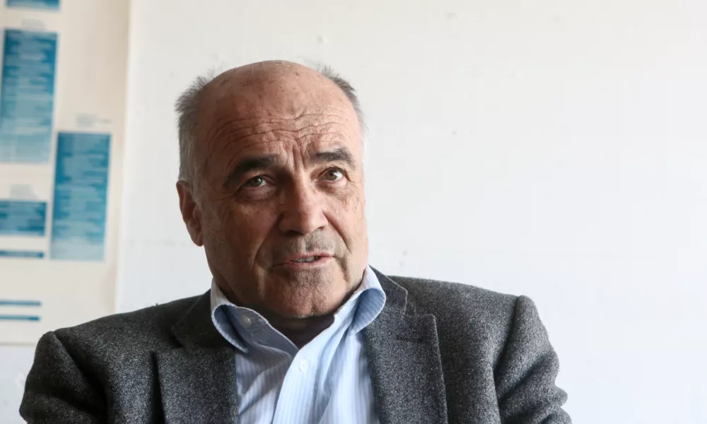 - 03.04.2018 - red. prof. dr. Bogomir Kovač, ekonomist - redni profesor na Ekonomski fakulteti v Ljubljani - //FOTO: Luka Cjuha.