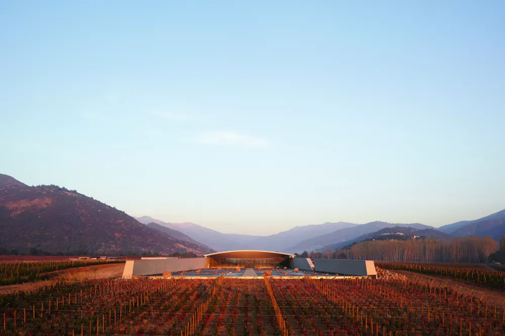 Vik Millahue Winery, photo courtesy of Cristobal Palma