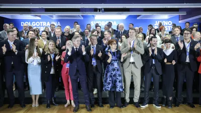 Robert Golob- 14.02.2026 - Predstavitev kandidatov stranke Gibanje Svoboda za prihajajoče volitve//FOTO: Jaka Gasar