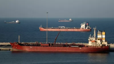 FILE PHOTO: Luojiashan tanker sits anchored in Muscat, as Iran vows to close the Strait of Hormuz, amid the U.S.-Israeli conflict with Iran, in Muscat, Oman, March 7, 2026. REUTERS/Benoit Tessier/File Photo