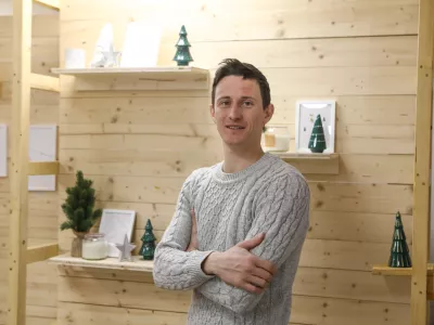 20.01.2026 - Peter Prevc, nekdanji slovenski smučarski skakalec, Foto: Luka Cjuha