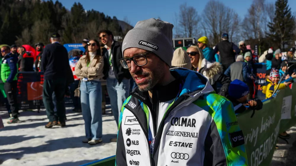 - Luka Steiner, predsednik SZS,- 07.03.2026. - 65. Pokal Vitranc, tekma v veleslalomu za Svetovni pokal.//FOTO: Bojan Velikonja