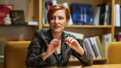 - 20.02.2026. - Asta Vrečko, ministrica za kulturo in sokoordinatorka stranke Levica.//FOTO: Bojan Velikonja