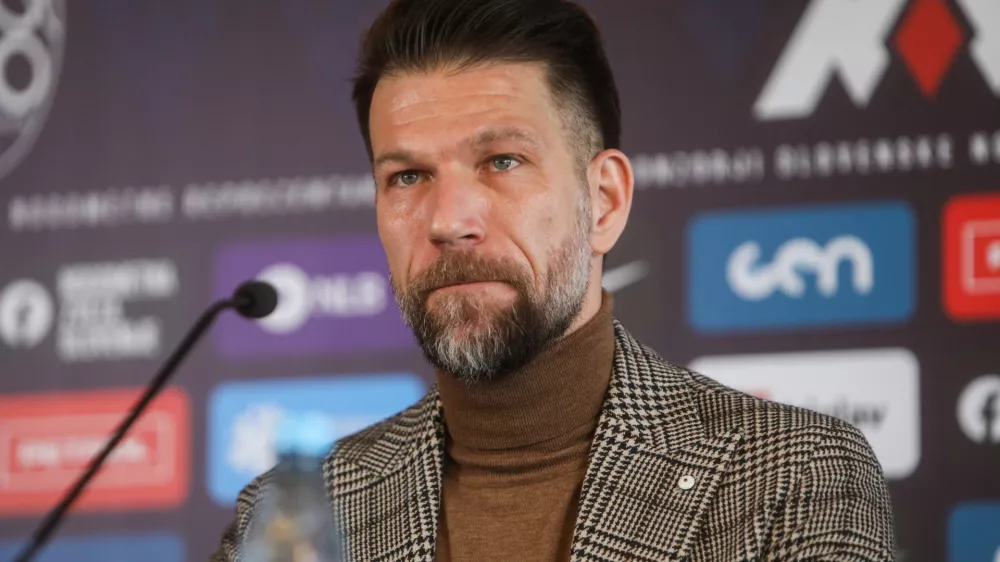  - Bo&scaron;tjan Cesar, novi selektor članske reprezentance, - 21.01.2026. - Tiskovna konferenca NZS ob imenovanju Bo&scaron;tjana Cesarja za selektorja slovenske nogometne reprezentance.//FOTO: Bojan Velikonja