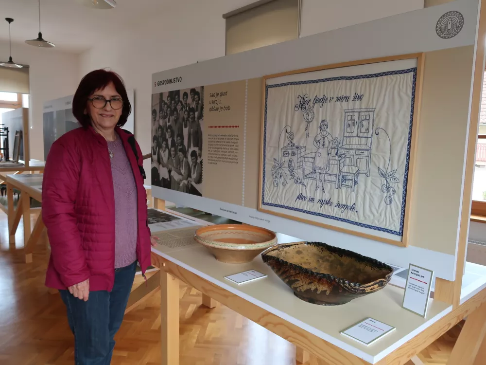Črneča vas na Dolenjskem, občina Kostanjevica na Krki, etnologinja Ivanka Počkar / Foto: Nata&scaron;a Bucik Ozebek