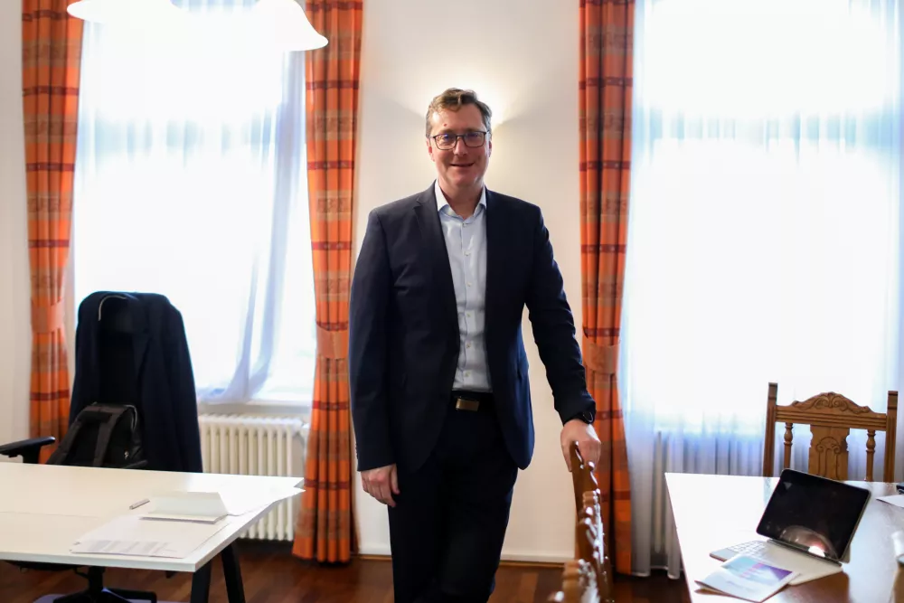  - 26.01.2026. - Vladimir Prebilič, Predsednik stranke Prerod in Evropski poslanec.//FOTO: Bojan Velikonja