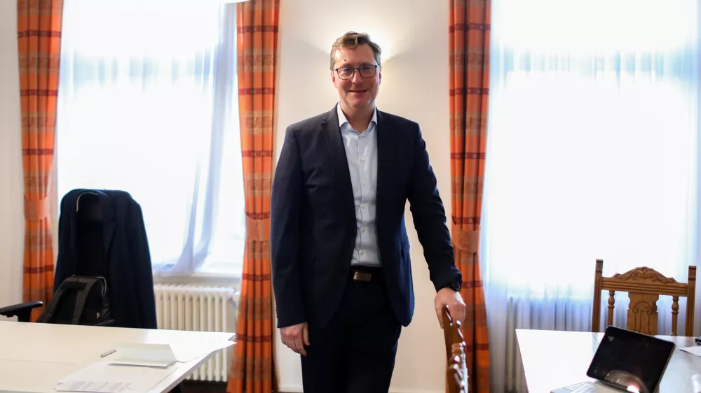  - 26.01.2026. - Vladimir Prebilič, Predsednik stranke Prerod in Evropski poslanec.//FOTO: Bojan Velikonja