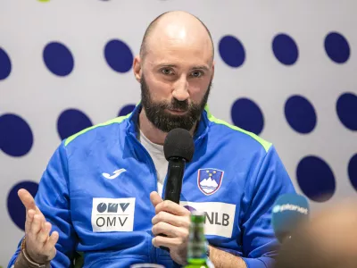 Vid Kavtičnik- 27.01.2020 &ndash; Rokometna zveza Slovenije (RZS) - mo&scaron;ka rokometna reprezentanca po doseženem 4. mestu na evropskem prvenstvu EP 2020 //FOTO: Matjaž Ru&scaron;t