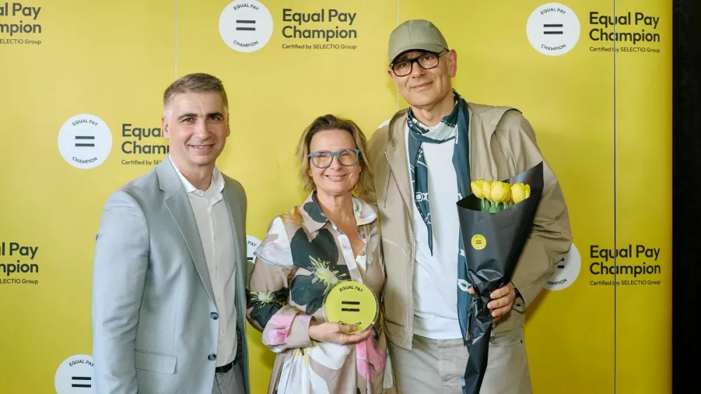 Aleksandar Zemunić, Mojca Domiter in Emil Tedeschi (Foto: Arhiv AG)