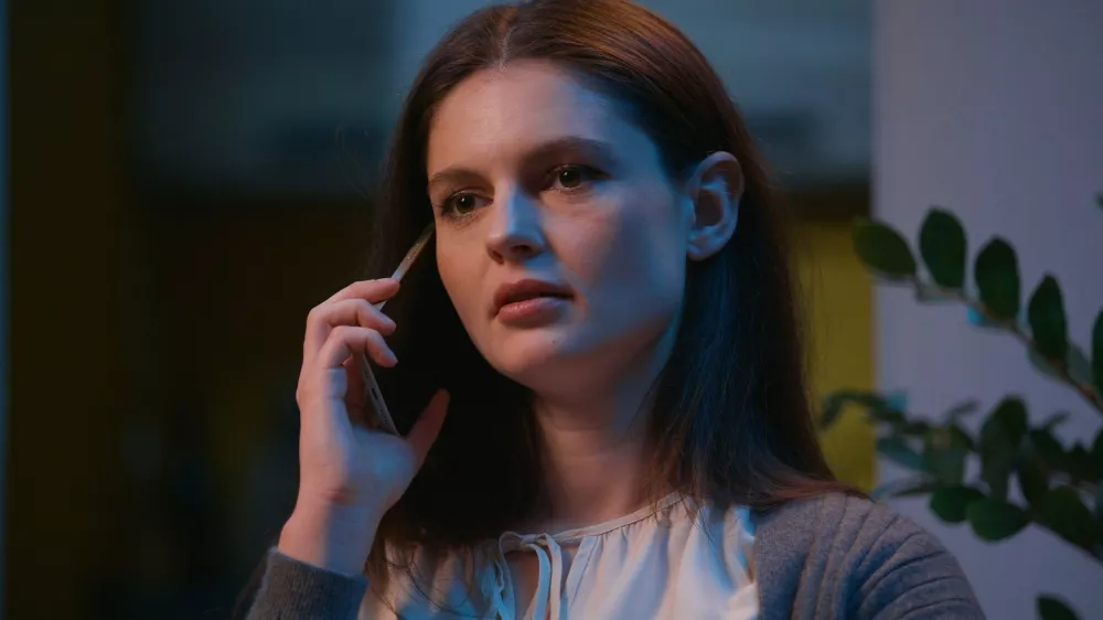 Angry Caucasian woman talk mobile phone conflict breakup argument sad disappointed girl frustrated female housewife at home night call arguing quarrel talking smartphone problem negative conversation. High quality 4k footage,Image: 1024910615, License: Royalty-free, Restrictions:, Model Release: no