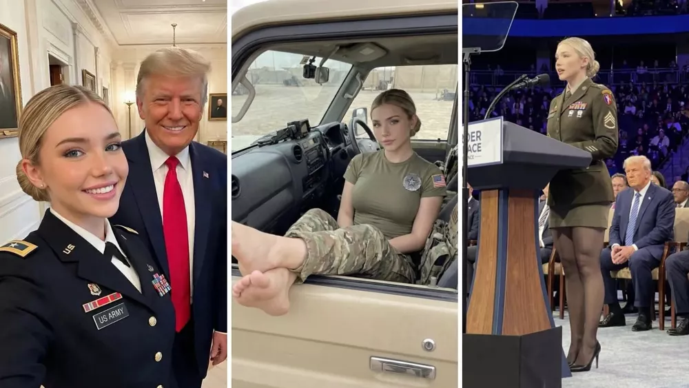 Kolaž, ki so ga s pomočjo fotografij nedavno sestavili pri Euronews, kjer so prav tako pisali o njej. / Foto: Zajem Zaslona